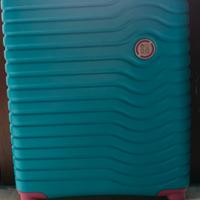 Trolley Valigia Roncato Modo Turchese/Fuxia 4 Ruot