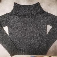 Maglione donna Subdued nero lurex