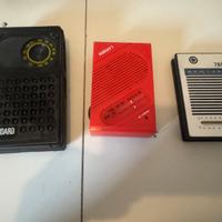 Lotto 3x Mini Radio