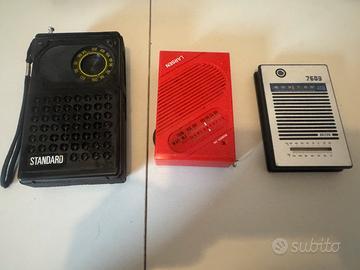 Lotto 3x Mini Radio