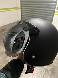 Casco vintage tre bottoni origine