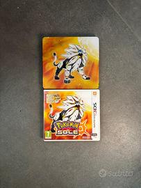 Pokemon sole + custodia metallica