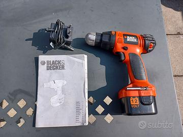 avvitatore trapano Black & Decker cd12c