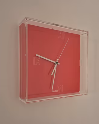 Kartell orologio Tic&Tac rosso
