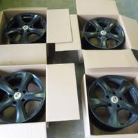 4 CERCHI NERI PORSCHE CAYENNE OZ 18'' USATI