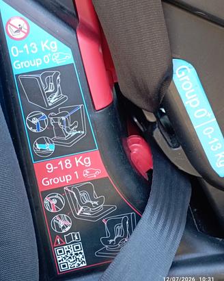 seggiolino per auto 