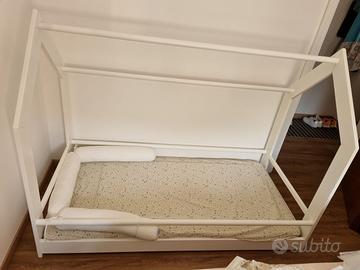 LETTINO MONTESSORI CON MATERASSINO