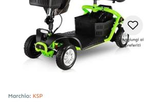 Moto Eletrica nuova X disabili a 4 ruote