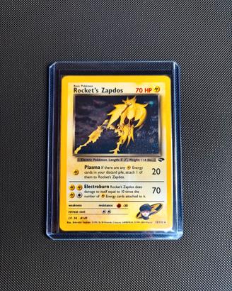Pokémon Rocket’s Zapdos 15/132, Holo Rara