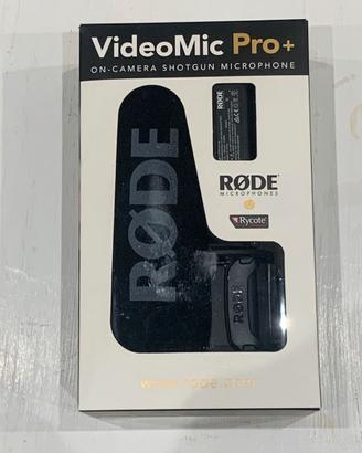 RODE VideoMic Pro+ - Microfono Shotgun Premium