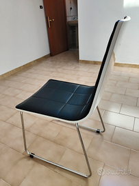 4 sedie arredo ecopelle