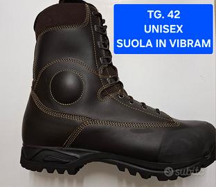 Anfibi militari esercito tg.42 unisex suola vibram