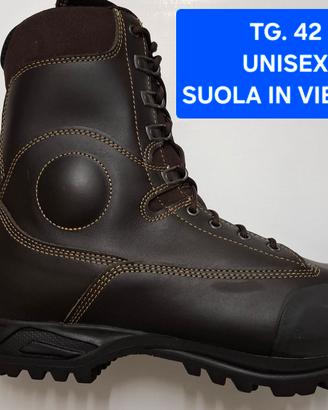 Anfibi militari esercito tg.42 unisex suola vibram