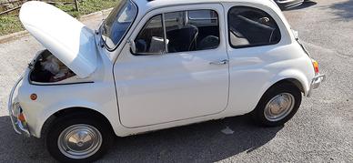 Fiat 500L 1970 Restaurata, Sempre in box, Perfetta