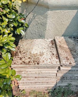 34 Piastrelle per esterni (50 cm per 50 cm)
