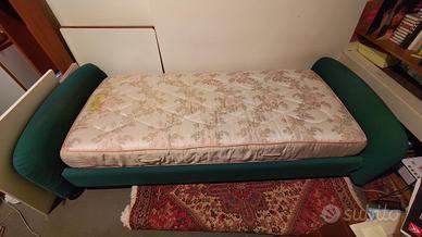 Letto sommier ennerev alcantara singolo doghe
