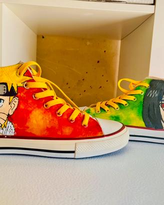 Scarpe di naruto personalizzate