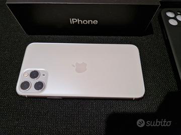 Apple iPhone 11 PRO Silver 64gb di 2anni+accessori