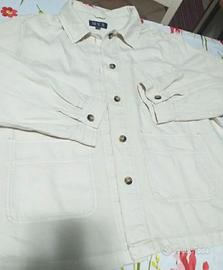 camicia jeans beige taglia 52