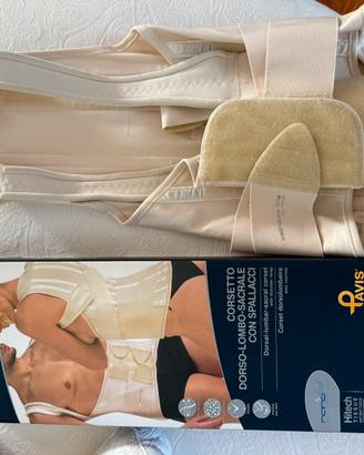 Corsetto dorso-lombo-sacrale con spallacci
