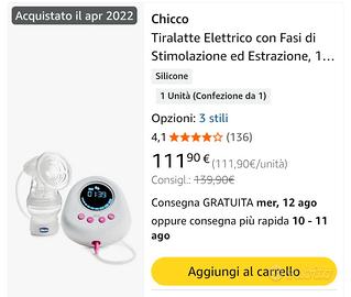 Tiralatte Chicco