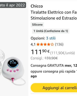 Tiralatte Chicco