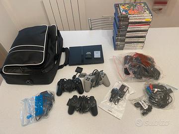 PlayStation 2 Slim +  controller  + collezione PES