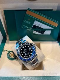 Rolex gmt master II BATMAN 116710BLNR full 2018