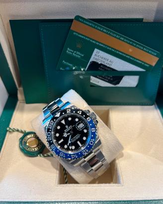Rolex gmt master II BATMAN 116710BLNR full 2018