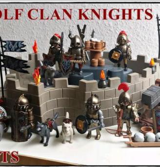 Playmobil wolf knights