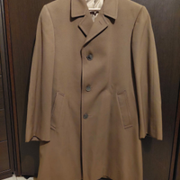 Cappotto uomo gabardine sartoriale pura lana