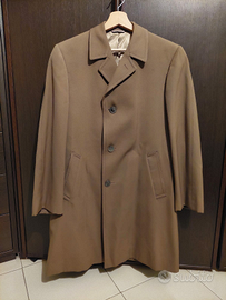 Cappotto uomo gabardine sartoriale pura lana