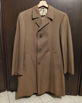 Cappotto uomo gabardine sartoriale pura lana