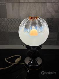 Lampada da tavolo vintage Murano Mazzega