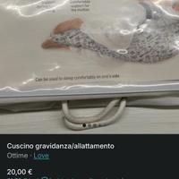 Cuscino gravidanza e allattamento