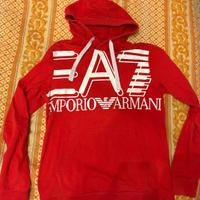 Felpa EA7 emporio armani - rosso