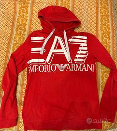 Felpa EA7 emporio armani - rosso