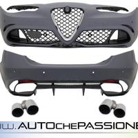 Kit paraurti Alfa Romeo Giulia Q4 Quadrifoglio 16>