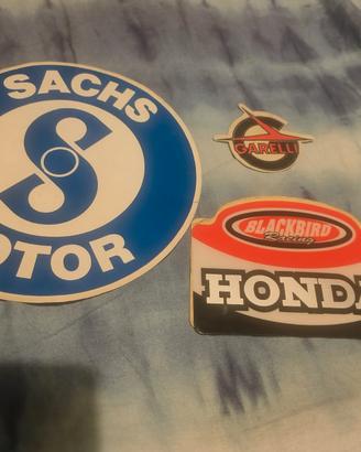 Adesivi MOTO vintage SACHS - GARELLI - HONDA