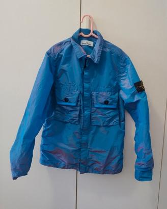Giacca Overshirt Stone Island Nylon Metal Weft