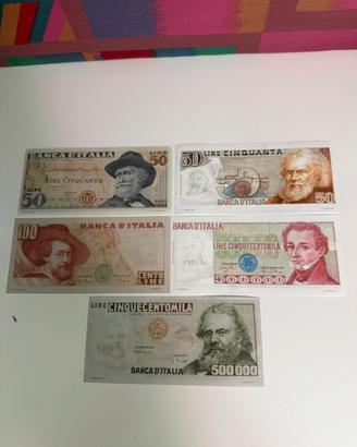 Repubblica Italiana banconote prove tecniche