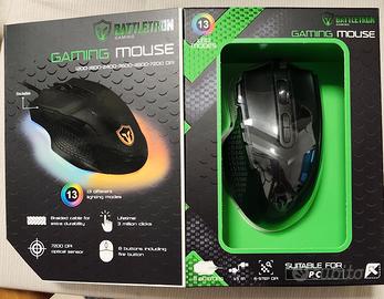 Mouse gaming NUOVO  Sigillato usb 7200 dpi