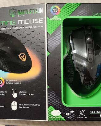 Mouse gaming NUOVO  Sigillato usb 7200 dpi