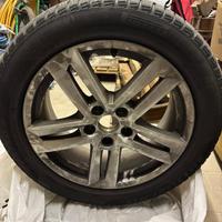 4 Cerchi Audi originali + 3 pneumatici