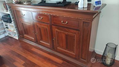 mobile da salotto più cristalliera 