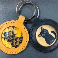 Portachiavi PERSONALIZZABILI fatti a mano di cuoio