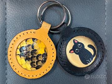 Portachiavi PERSONALIZZABILI fatti a mano di cuoio