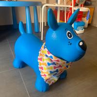 Cane gonfiabile cavalcabile