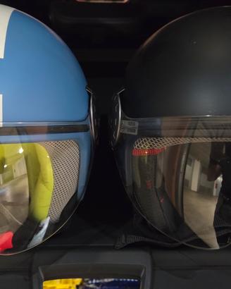 Due caschi GREX  jet com visiera