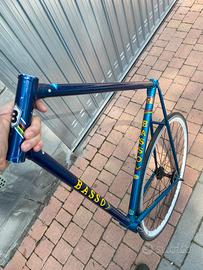 telaio columbus fixed campagnolo record carbon